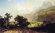 Lake Lucerne, Switzerland Albert Bierstadt